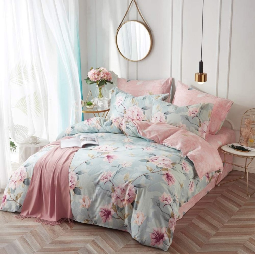 King 100% Cotton Duvet Cover Sets Of 3 - Picture 2 of 6